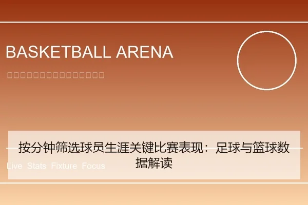 按分钟筛选球员生涯关键比赛表现：足球与篮球数据解读
